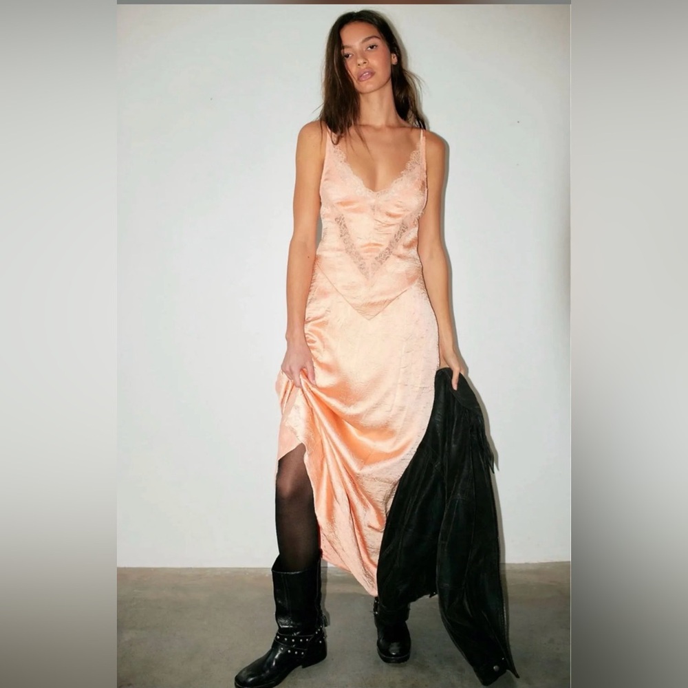 NWT FREE PEOPLE MAYBE FOREVER MAXI DRESS
